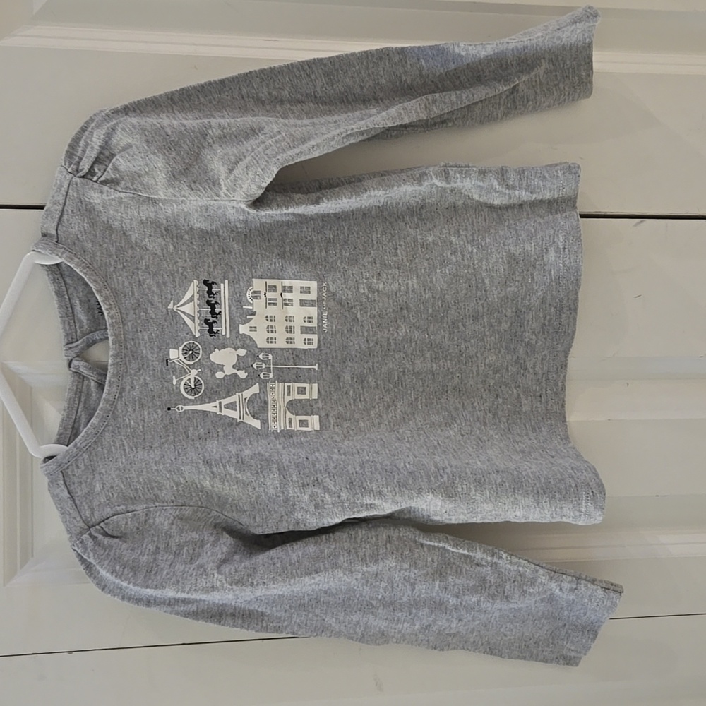 Janie and jack grey t shirt
